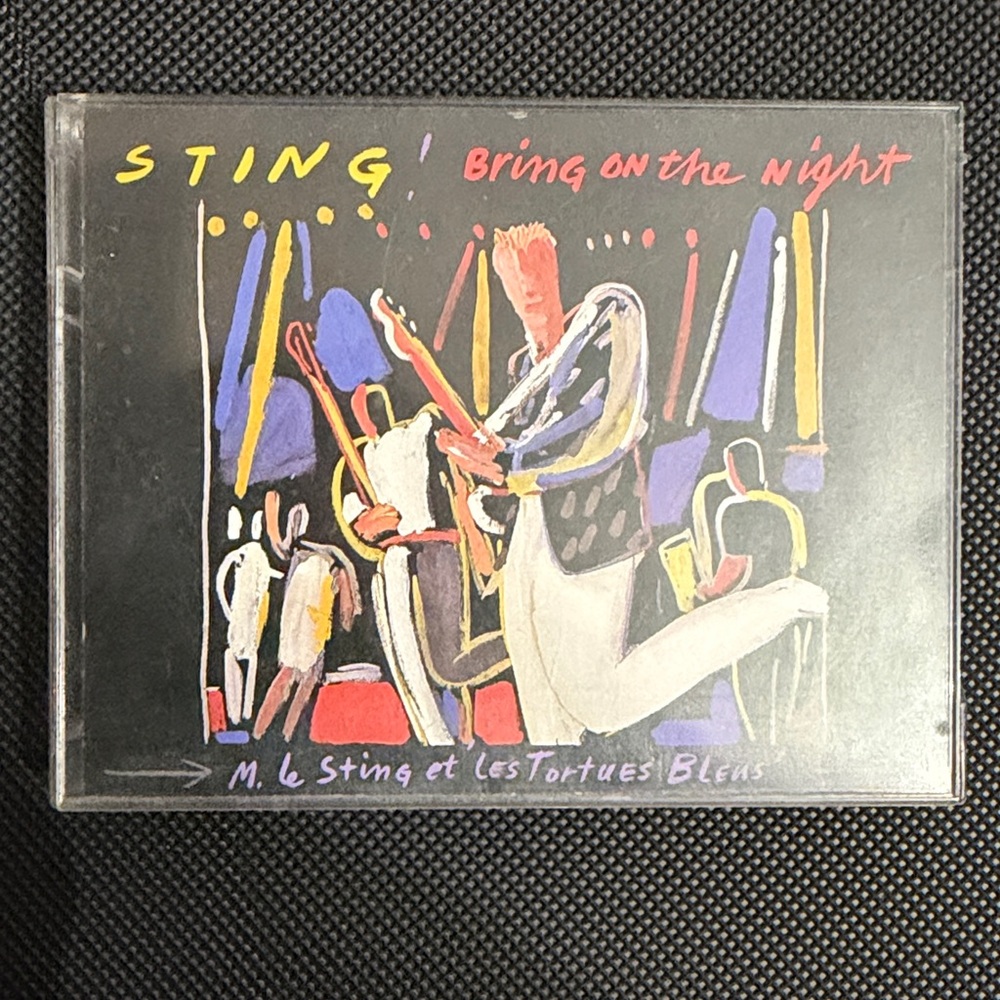 Sting's 1986 live album, Bring On the Night, Double set cassette tapes